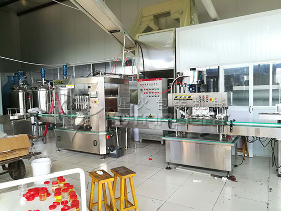 扶余市華盛農產品進出口引進先進花生醬灌裝生產線，助推產業升級
